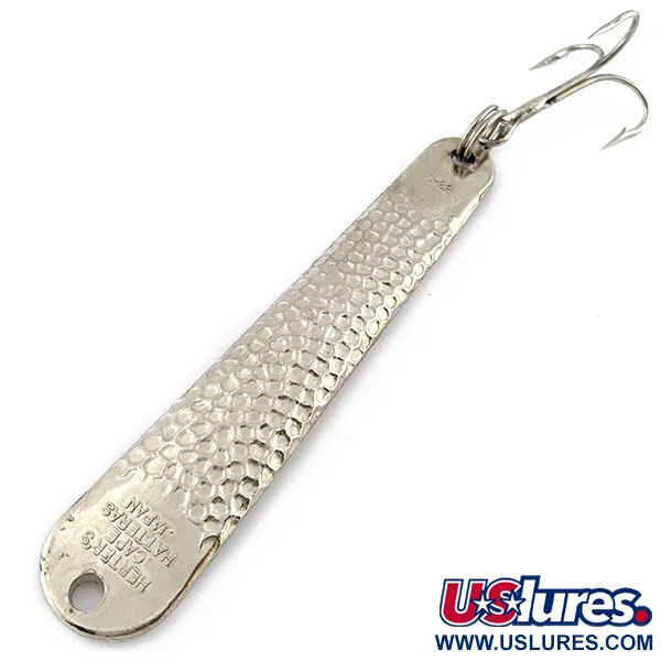 Vintage   Herter's Cape Hatteras Japan S22, 1 1/2oz nickel fishing spoon #18958