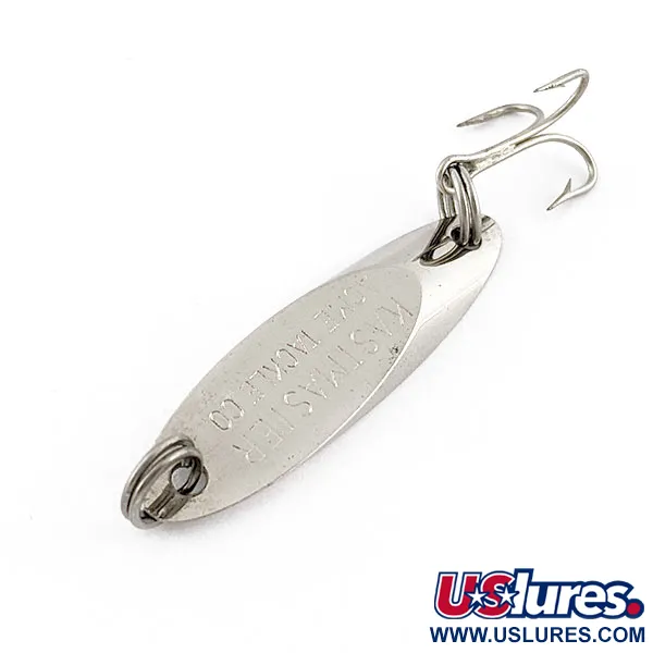 Vintage Acme Kastmaster, 1/8oz nickel fishing spoon #18965