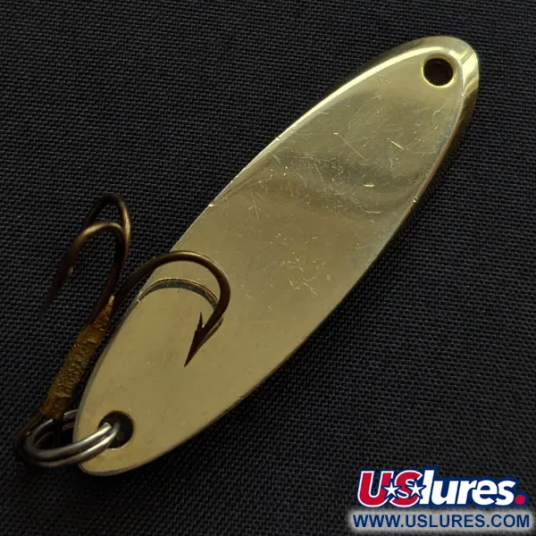 Vintage Acme Kastmaster, 3/8oz gold fishing spoon #18978