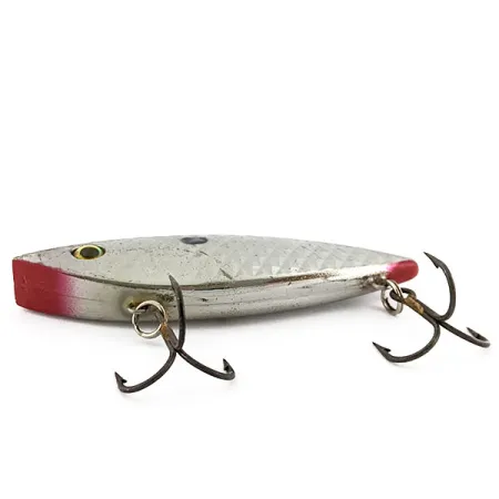 Vintage Strike King Diamond Shad (1980s), 1/2oz silver fishing lure #18979