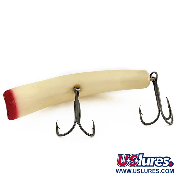 Vintage   Lazy Ike 3, 1/4oz Pearl fishing lure #18992