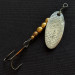 Vintage  Renosky Lures Swiss Swing 3, 3/32oz silver/brass spinning lure #18994