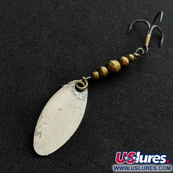 Vintage   C.P. Swing 2, 3/32oz silver/brass/red spinning lure #18995
