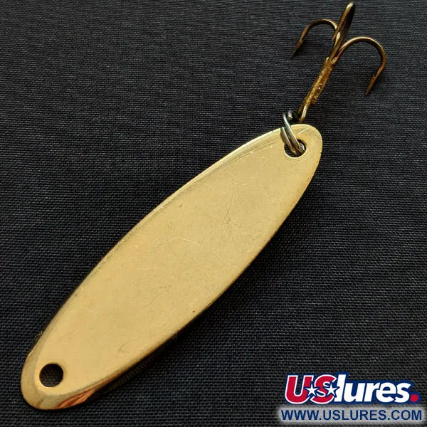 Vintage Acme Kastmaster, 1/2oz gold fishing spoon #18999