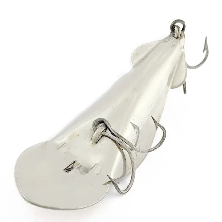 Vintage Buck Perry Spoonplug, 1/2oz nickel fishing spoon #19000