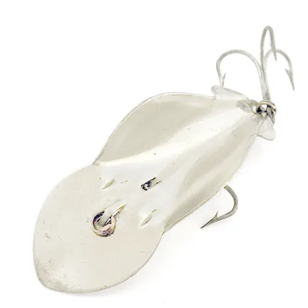Vintage Buck Perry Spoonplug, 1/2oz nickel fishing spoon #19000