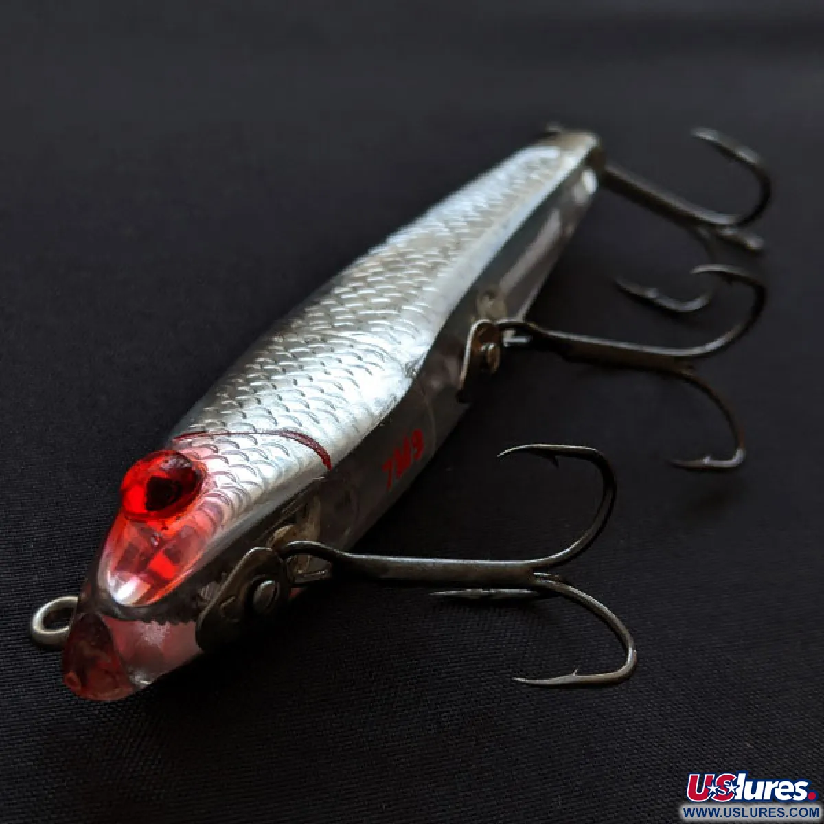 Vintage L&S Bait Mirro lure Mirrolure 7MS, 1/2oz fishing lure #19004