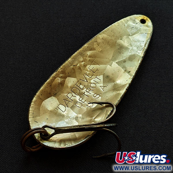 Vintage  Eppinger Dardevle Dardevlet Crystal (1950s), 3/4oz Crystal fishing spoon #19008
