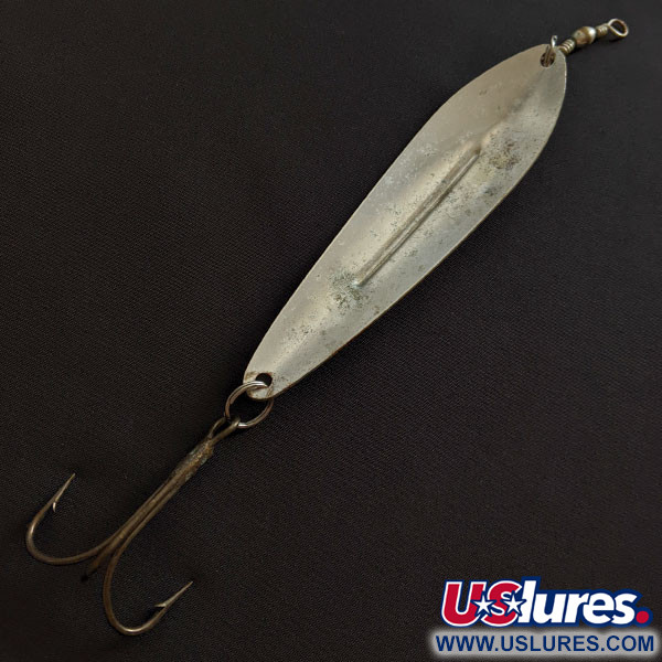 Vintage   Williams Whitefish C80, 1oz silver fishing spoon #19015