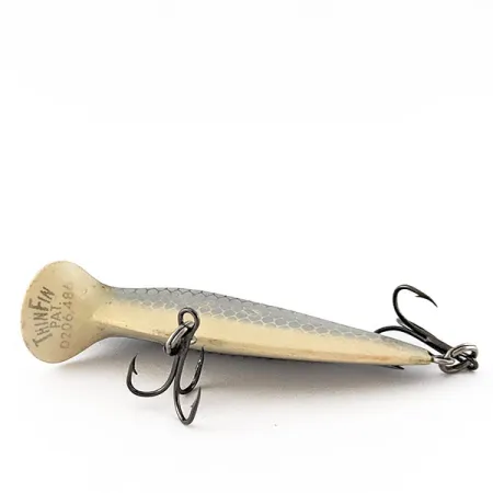 Vintage Storm Original Thin Fin (Pre Rapala), 3/16oz Silver Shad fishing lure #19027