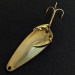 Vintage  Marathon Bait Company Marathon, 2/5oz gold fishing spoon #19029