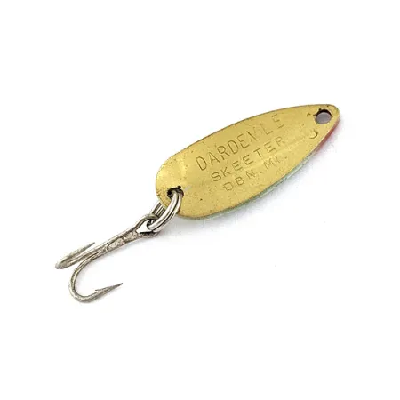 Vintage Eppinger Dardevle Skeeter, 1/16oz Perch fishing spoon #19031