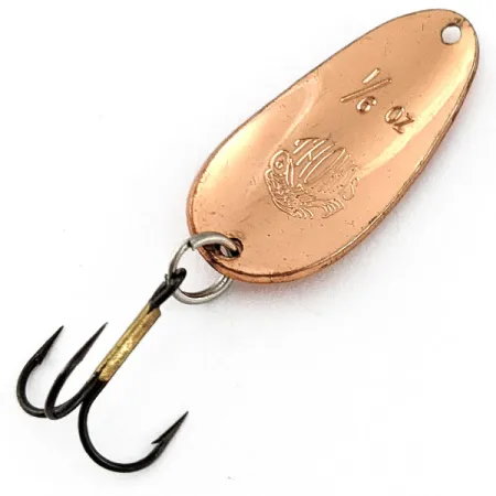 Vintage Thomas Colorado, 3/16oz copper fishing spoon #19039
