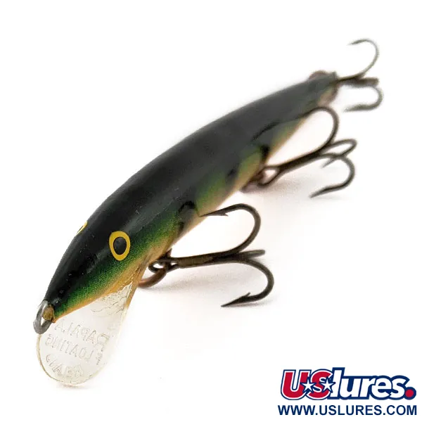 Vintage Rapala Original Floater F11, 3/16oz Fire tiger fishing lure #19056