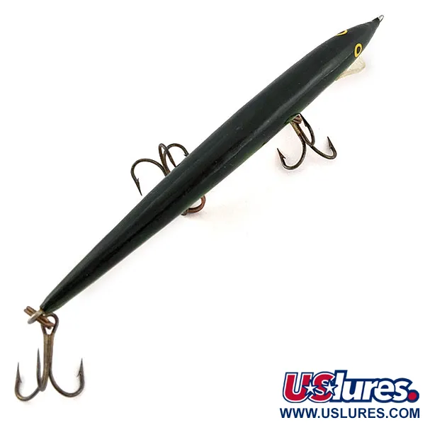 Vintage Rapala Original Floater F11, 3/16oz Fire tiger fishing lure #19056