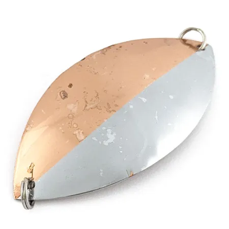 Vintage Williams Lake Clear Wabbler LCW1 , 2/5oz nickel/copper fishing spoon #19061