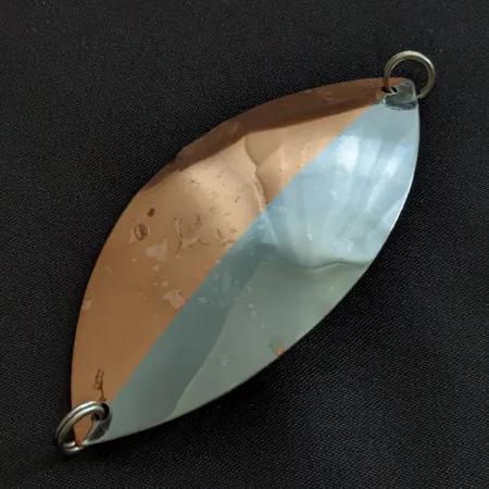 Vintage Williams Lake Clear Wabbler LCW1 , 2/5oz nickel/copper fishing spoon #19061