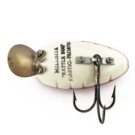 Vintage Millsite Tackle Millsite Rattle Bug Plastiс floater, 2/5oz Ladybug fishing lure #19062
