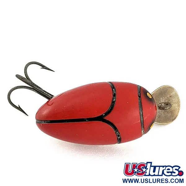 Vintage  Millsite Tackle Millsite Rattle Bug Plastiс floater, 2/5oz Ladybug fishing lure #19062