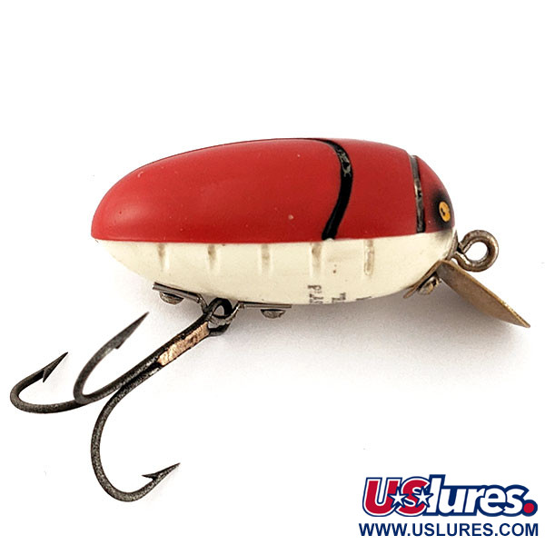 Vintage  Millsite Tackle Millsite Rattle Bug Plastiс floater, 2/5oz Ladybug fishing lure #19062