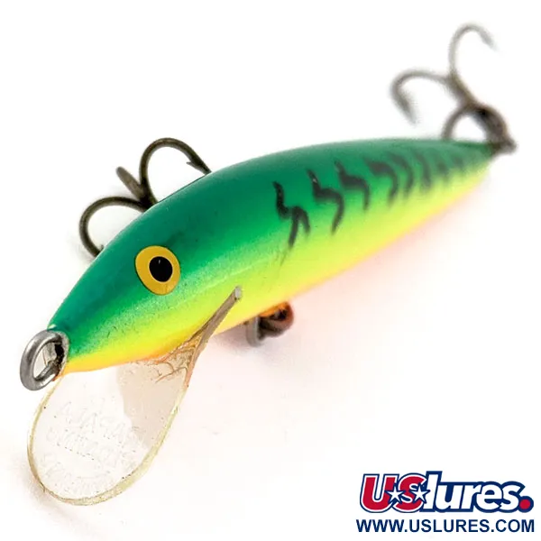 Vintage Rapala Original Floater F9, 1/8oz FT fishing lure #19068