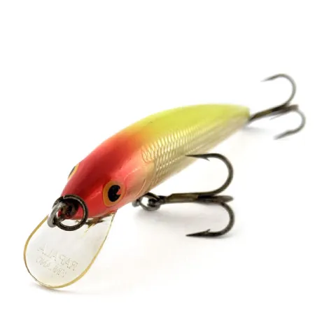 Vintage Rapala Husky Jerk 10, 1/3oz Clown fishing lure #19072