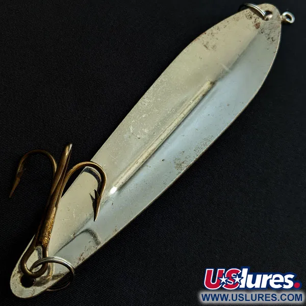 Vintage Williams Whitefish C80, 1oz silver fishing spoon #19074