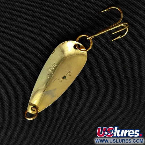 Vintage  Marathon  Marathon, 3/64oz gold fishing spoon #19078