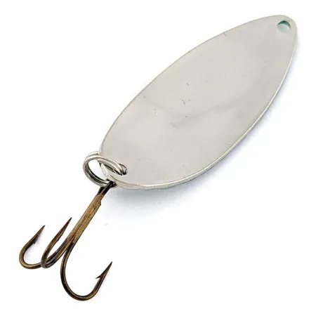 Vintage Acme Little Cleo bubbles, 2/5oz gold/green/blue/nickel fishing spoon #19083