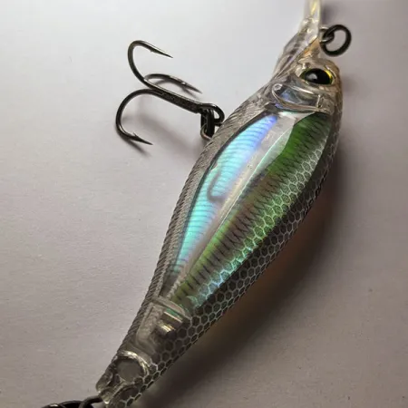 Vintage Yo-Zuri/Duel Yo-Zuri 3DB Shad Suspending, 1/3oz Prism Ayu fishing lure #19086