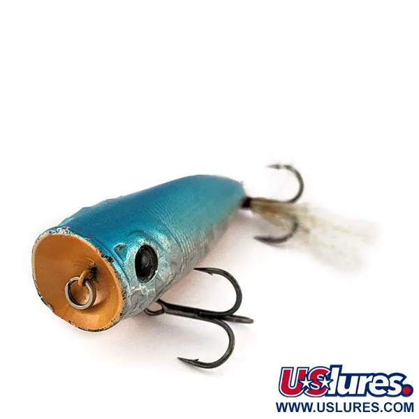 Vintage Berkley Bullet Pop 70, 2/5oz OGB OG BLUE fishing lure #19097