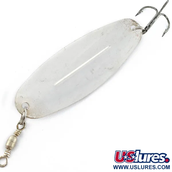 Vintage Williams Wabler W70, 1oz silver fishing spoon #19103