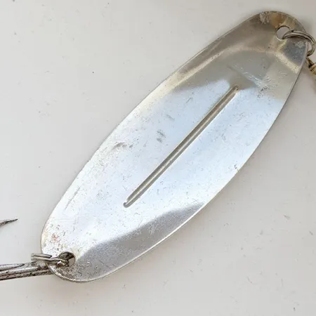 Vintage Williams Wabler W70, 1oz silver fishing spoon #19103