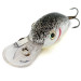 Vintage   Strike King 4XD, 1/3oz Pearl/Black Splatter w/Char fishing lure #19106