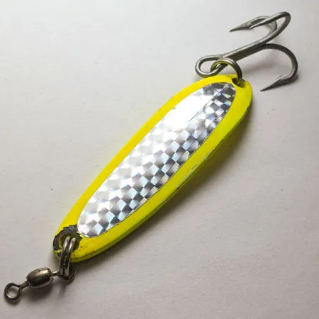 Vintage Luhr Jensen Krocodile #3, 1/2oz fishing spoon #19112