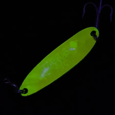 Vintage Luhr Jensen Krocodile #3, 1/2oz fishing spoon #19112