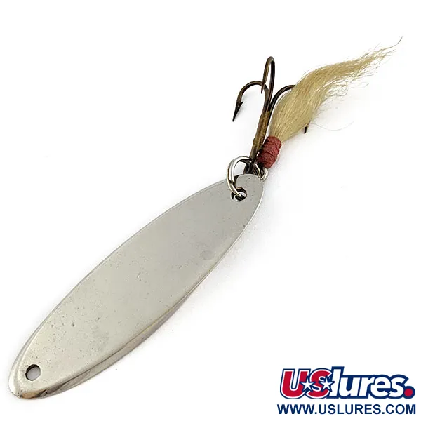 Vintage Acme Kastmaster, 1/2oz никель fishing spoon #19129