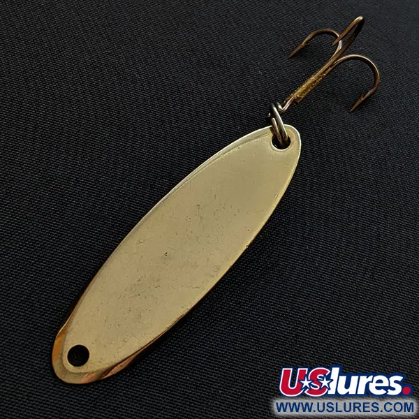 Vintage Acme Kastmaster, 3/8oz gold fishing spoon #19138