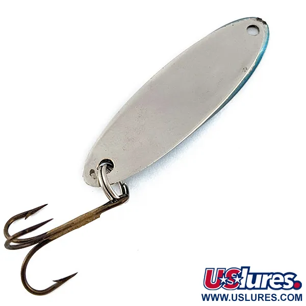 Vintage Acme Kastmaster, 3/8oz blue/nickel fishing spoon #19140