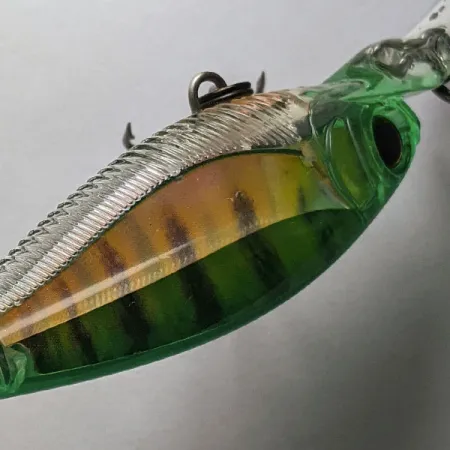 Vintage Yo-Zuri/Duel Yo-Zuri 3DB Shad Suspending, 1/3oz Real Perch fishing lure #19144