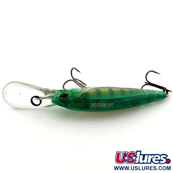 Vintage  Yo-Zuri/Duel Yo-Zuri 3DB Shad Suspending, 1/3oz Real Perch fishing lure #19144