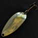 Vintage  Seneca Little Cleo (Hula Girl), 1/2oz nickel/gold fishing spoon #19166