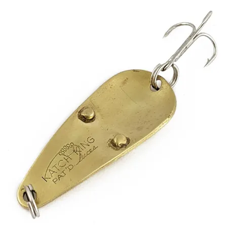 Vintage Other Katch King, 1/4oz gold fishing spoon #19173