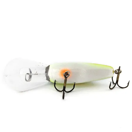 Vintage Strike King Pro Model 5XD, 2/3oz Chartreuse Sexy Shad fishing lure #19175