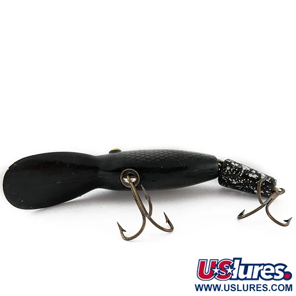 Vintage  Eppinger Sparkle Tail, 2/5oz black fishing lure #19183