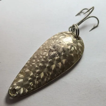 Vintage Eppinger Dardevle Spinnie Crystal, 1/3oz Crystal fishing spoon #19193