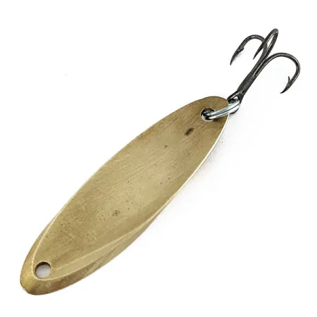 Vintage Acme Kastmaster, 1/4oz brass fishing spoon #19197