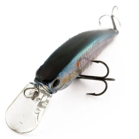 Vintage Lucky Craft Pointer 100, 2/3oz Crack black nip fishing lure #21246