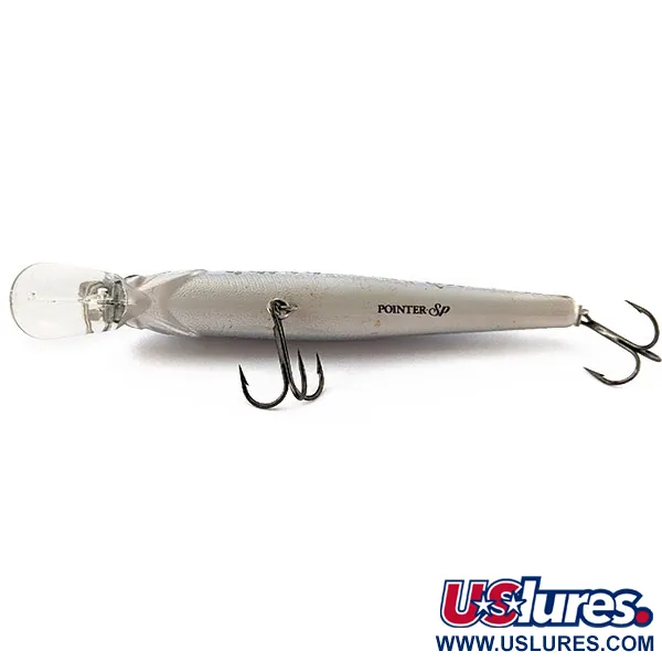 Vintage   Lucky Craft Pointer 100, 2/3oz Crack black nip fishing lure #19204