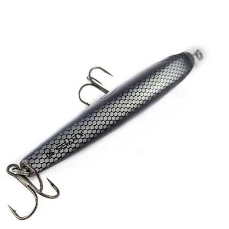 Vintage Damiki Abyss 90, 1/2oz Black Shiner fishing lure #19205